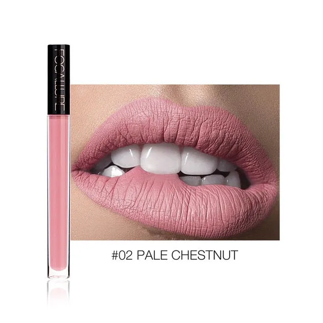 FOCALLURE™ 14 Matte Creamy Liquid Lipsticks