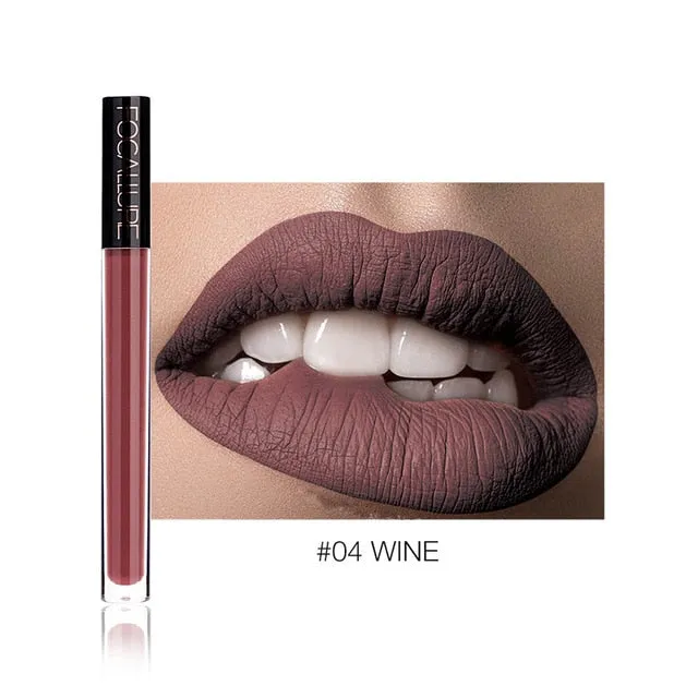 FOCALLURE™ 14 Matte Creamy Liquid Lipsticks