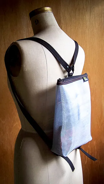 gadabout in silver mesh