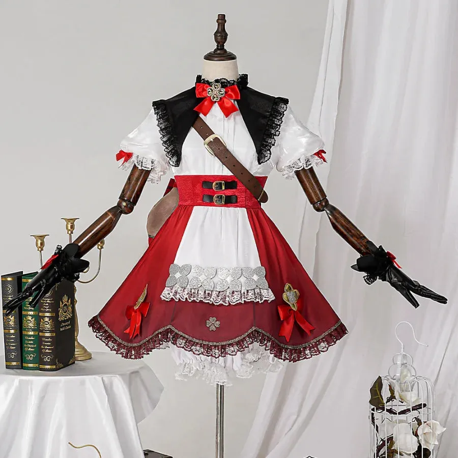 Genshin Impact Klee Blossoming Starlight Cosplay Costume C08137  AA