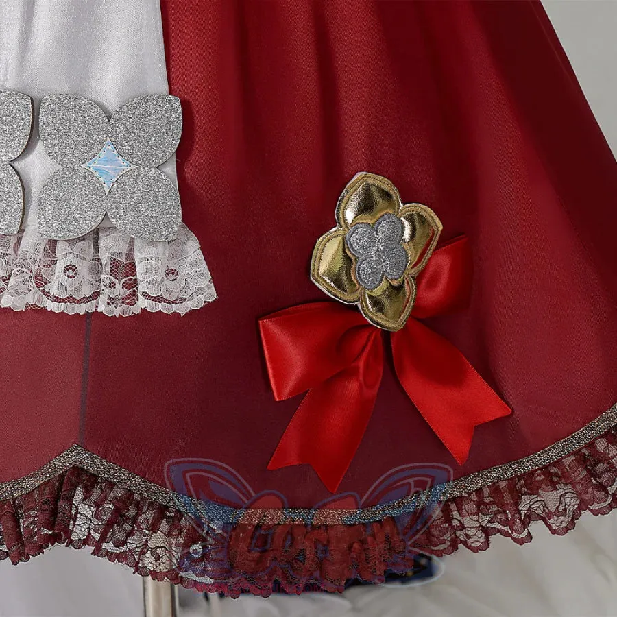 Genshin Impact Klee Blossoming Starlight Cosplay Costume C08137  AA