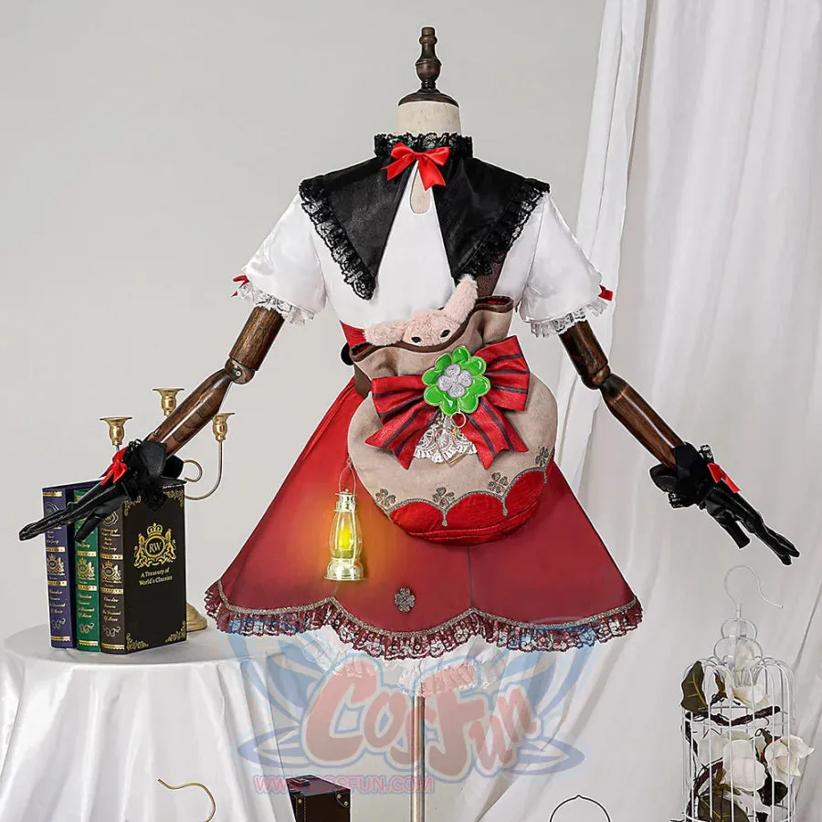 Genshin Impact Klee Blossoming Starlight Cosplay Costume C08137  AA