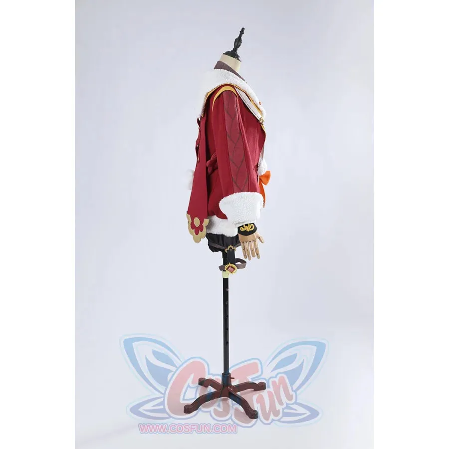 Genshin Impact Xiangling Cosplay Costume C09314  AA