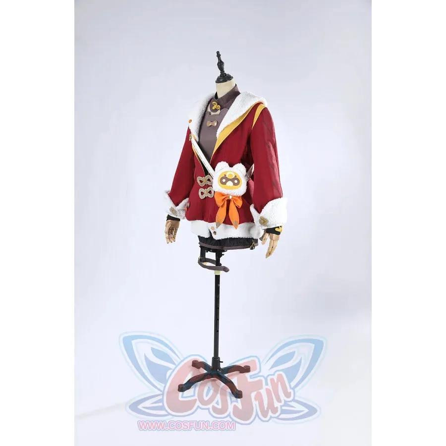 Genshin Impact Xiangling Cosplay Costume C09314  AA