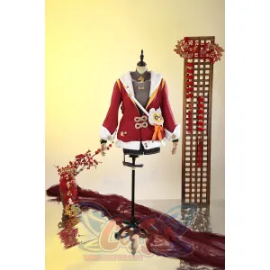 Genshin Impact Xiangling Cosplay Costume C09314  AA