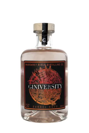 Giniversity Barrel Aged Gin 49% (500ml)