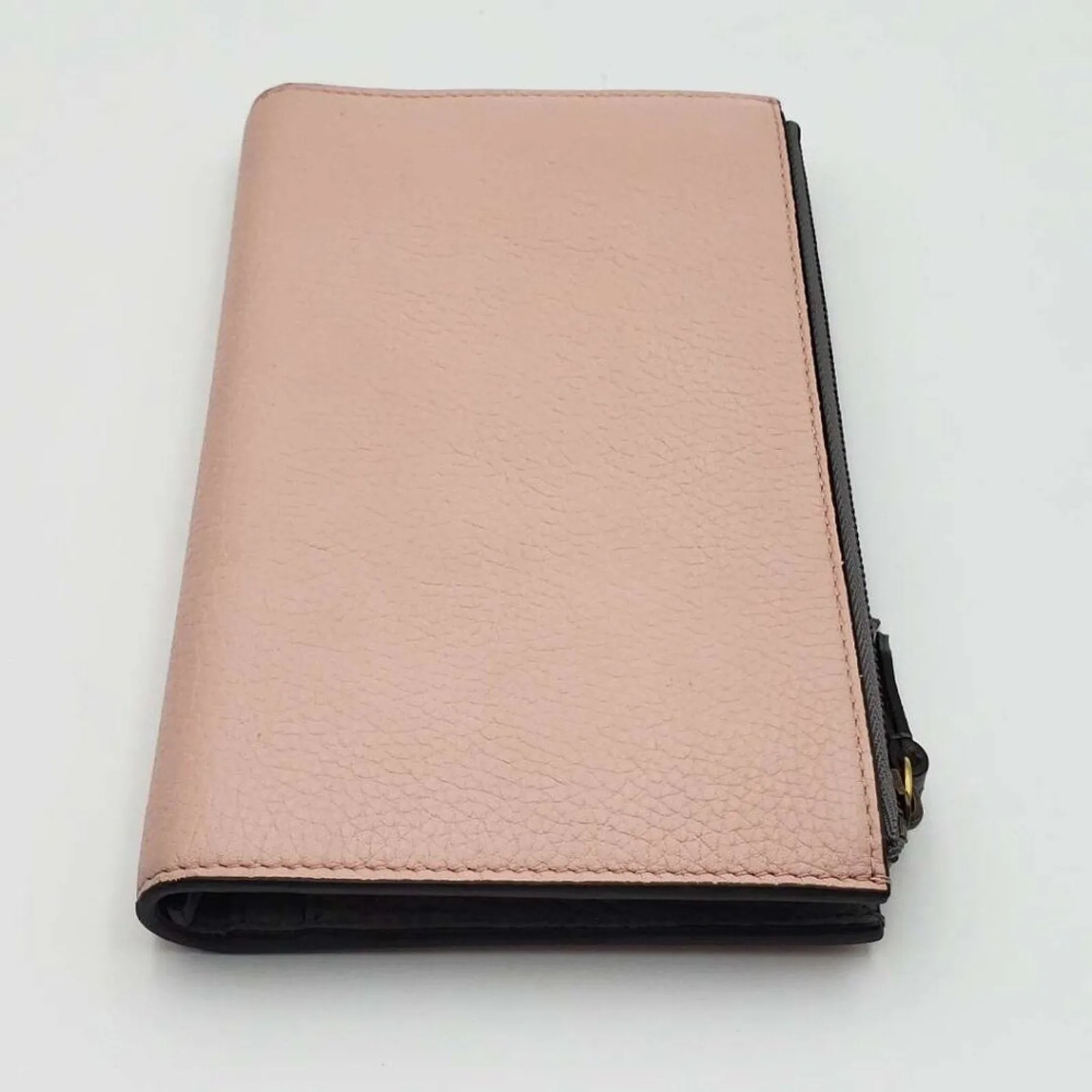 GUCCI Pink&Grey W/P Leather Clutch Bag