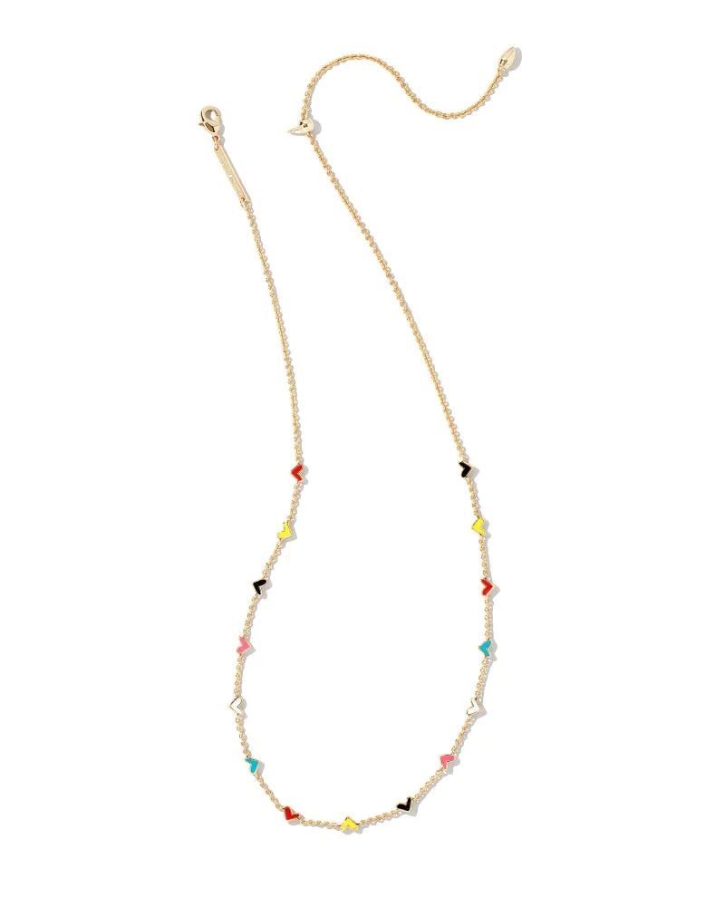 Haven Gold Strand Necklace in Multi Mix