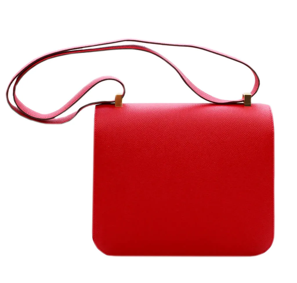 Hermès Constance 24 Bag Rouge Casaque Epsom
