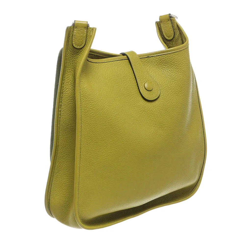Hermès Evelyne I Bag Chartreuse Clemence