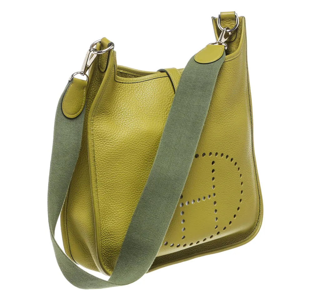Hermès Evelyne I Bag Chartreuse Clemence
