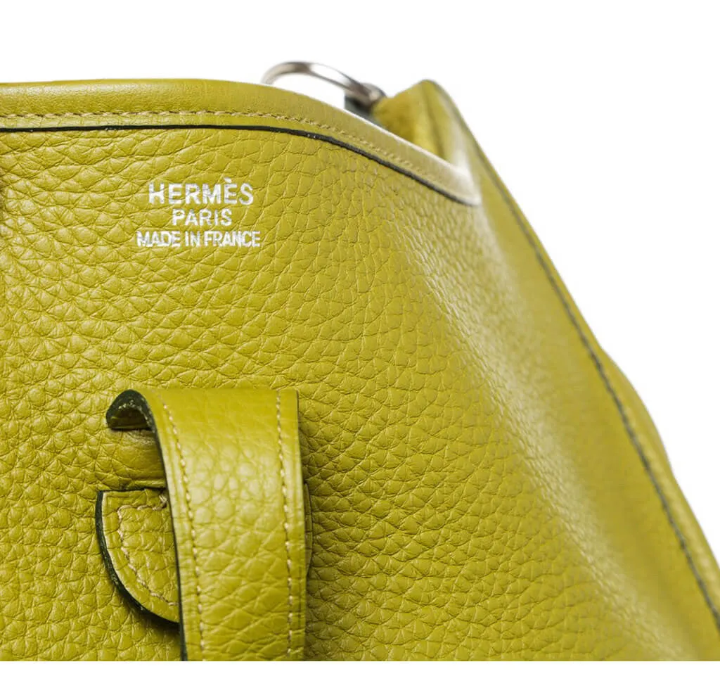 Hermès Evelyne I Bag Chartreuse Clemence