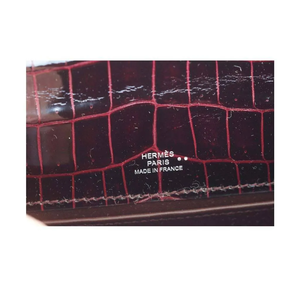 Hermès JPG Kelly Pochette Bordeaux Bag