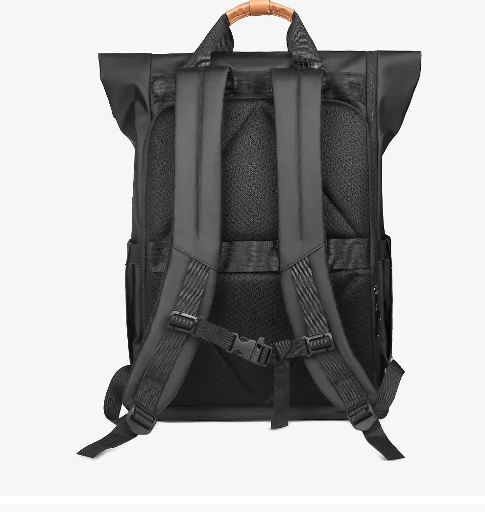 HEROIC KNIGHT 8070B Expandable Laptop Bag & Business Backpack with USB Charger