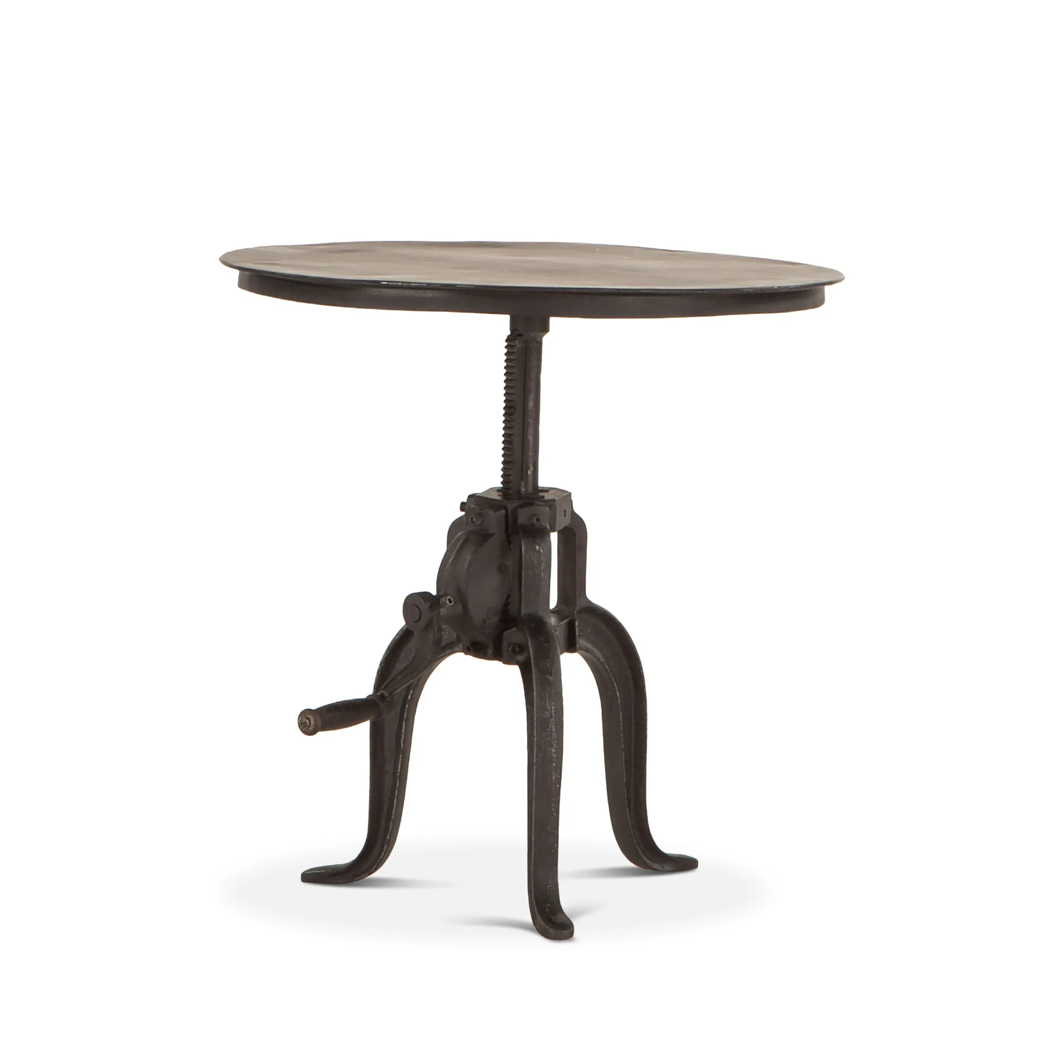 Hoover Mason Black Iron Side Table