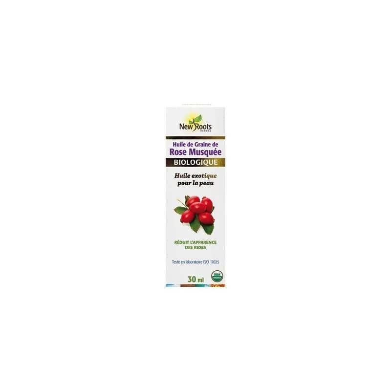 Huile de graine de Rose Musquée Biologique - 30ml - New Roots