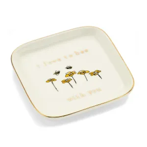 I Love to Bee With You Ring Dish