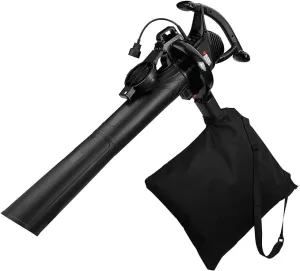 Item shows light use! BLACK DECKER 3-in-1 Electric Leaf Blower, Leaf Vacuum, Mulcher, 12-Amp (BV3100) Includes Box & all attachments!