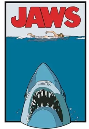 Jaws - Enamel Pin - Poster