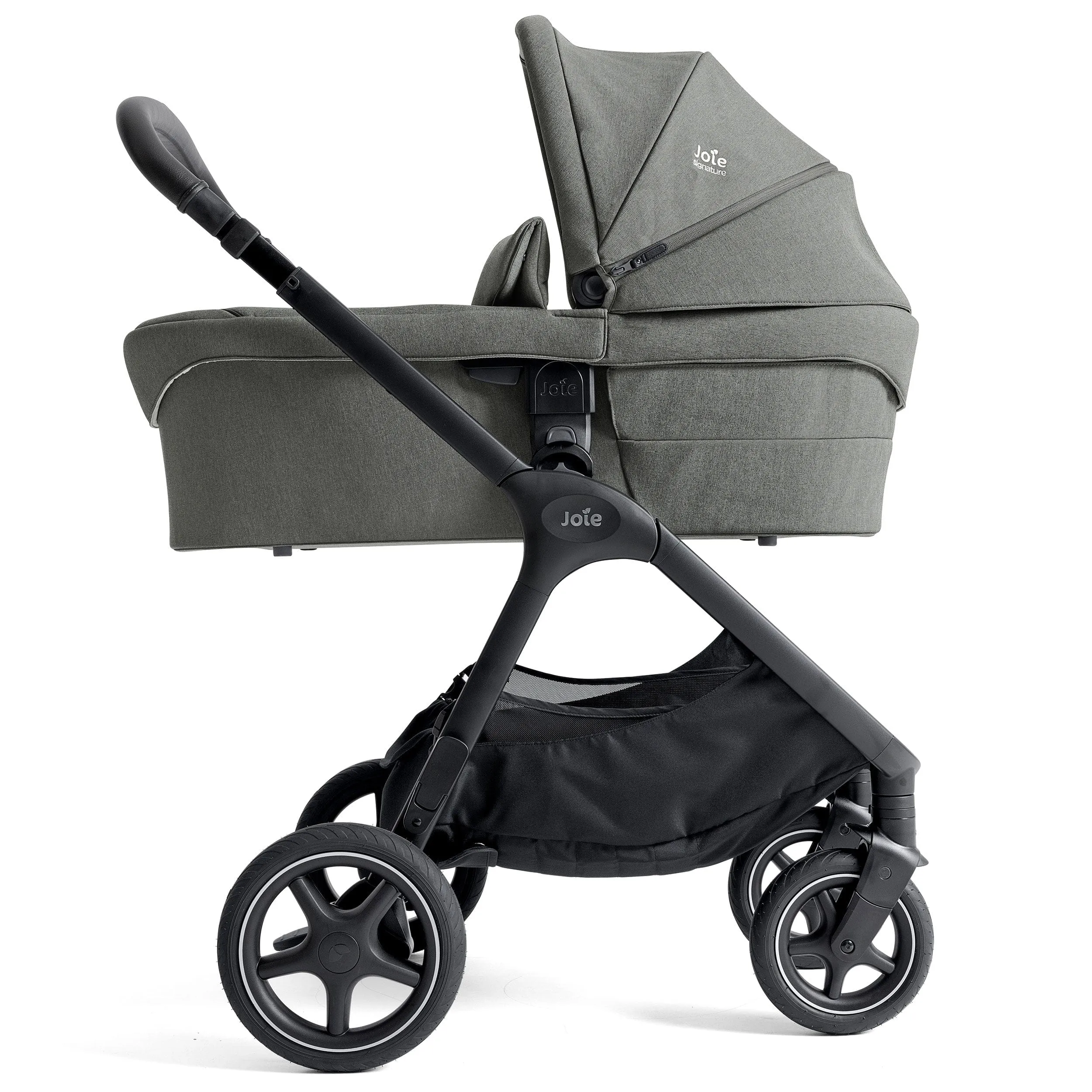 Joie Finiti Flex Pushchair & Ramble XL Carrycot in Evergreen
