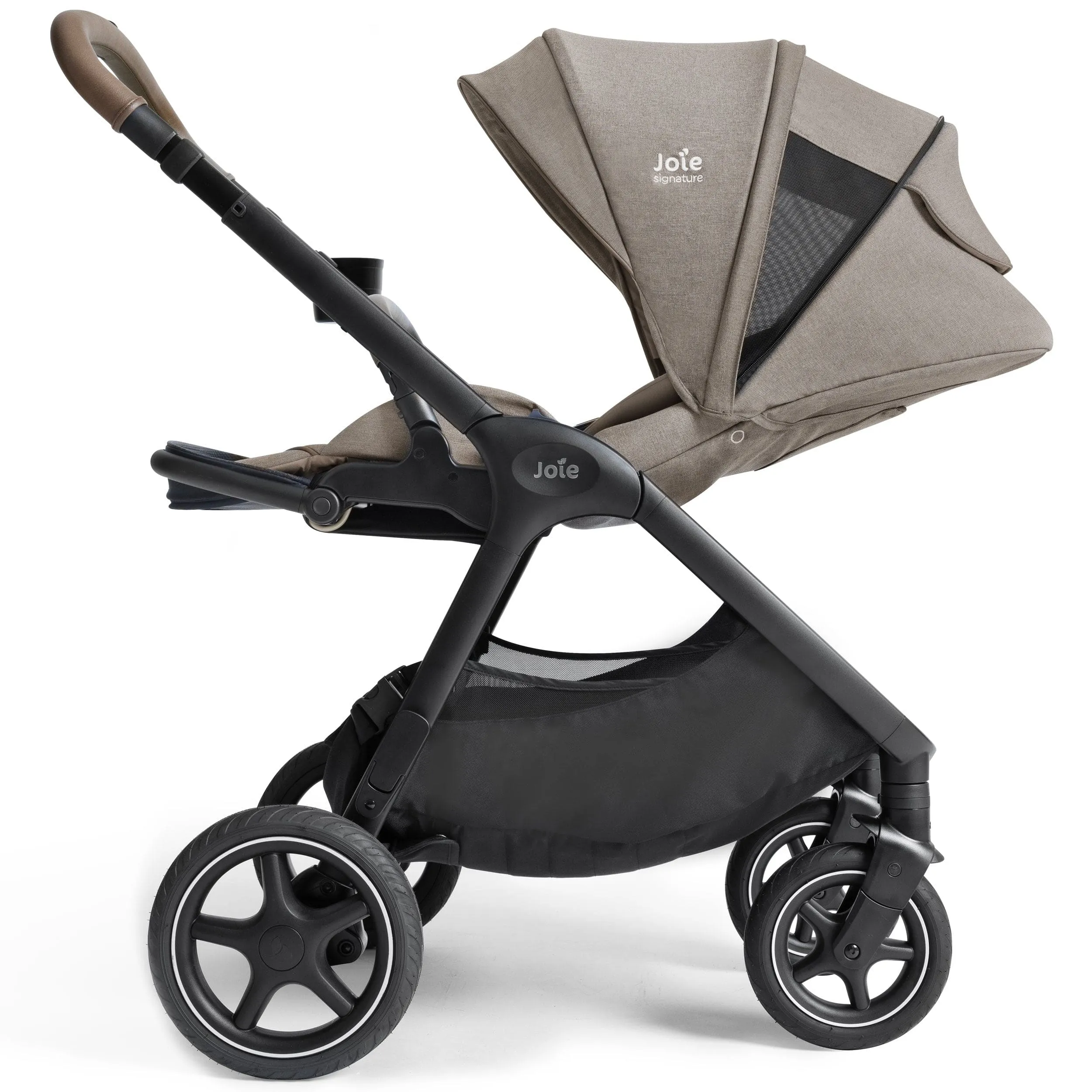 Joie Finiti Flex Pushchair & Ramble XL Carrycot in Maple