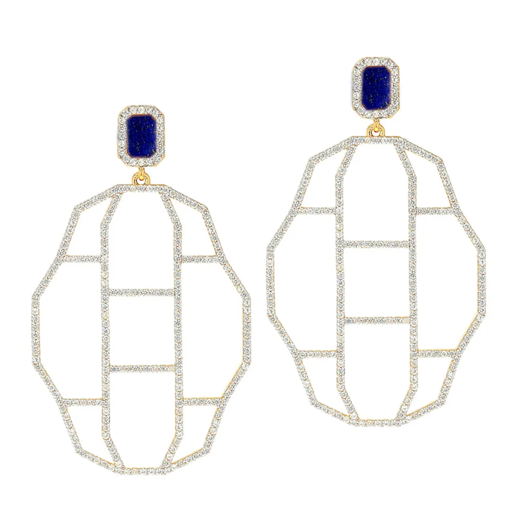 Juno Solstice Earring - Lapis