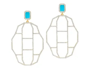 Juno Solstice Earring - Turquoise