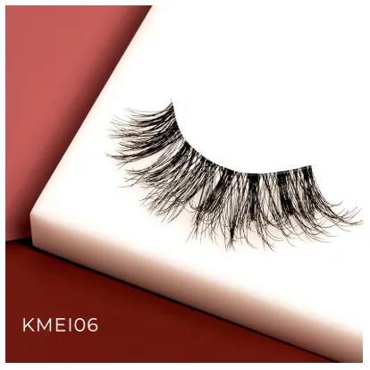 Kiss  Envy Matte 3D Invisible Band Eyelashes- KMEI06