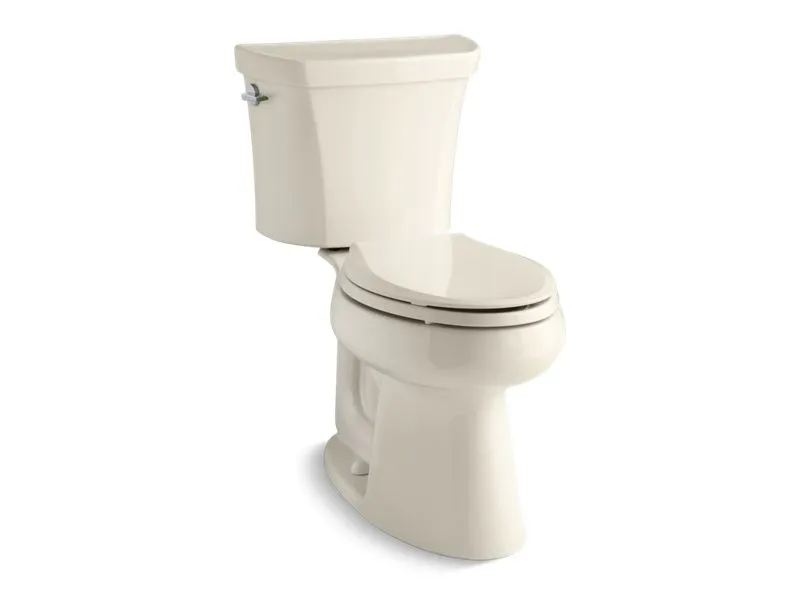 KOHLER K-6393 Highline Comfort Height Two-piece elongated dual-flush chair height toilet with 10" rough-in