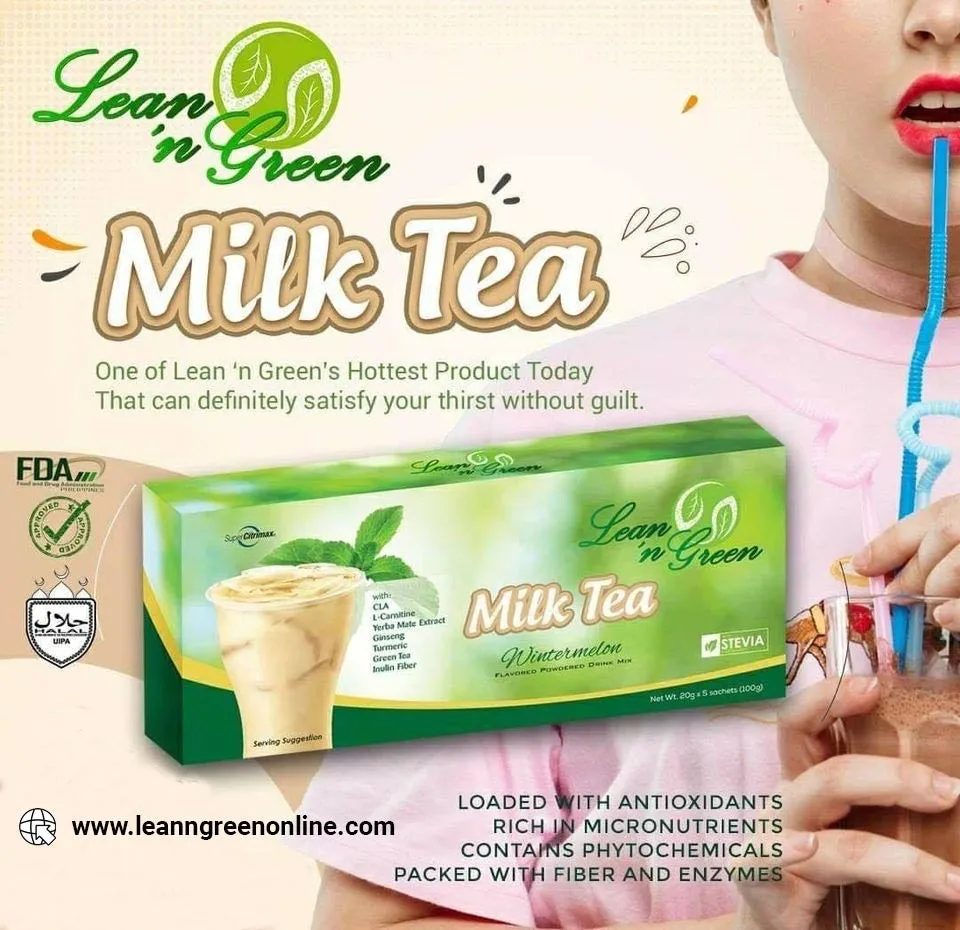 Lean N Green Milk Tea (5s / box)