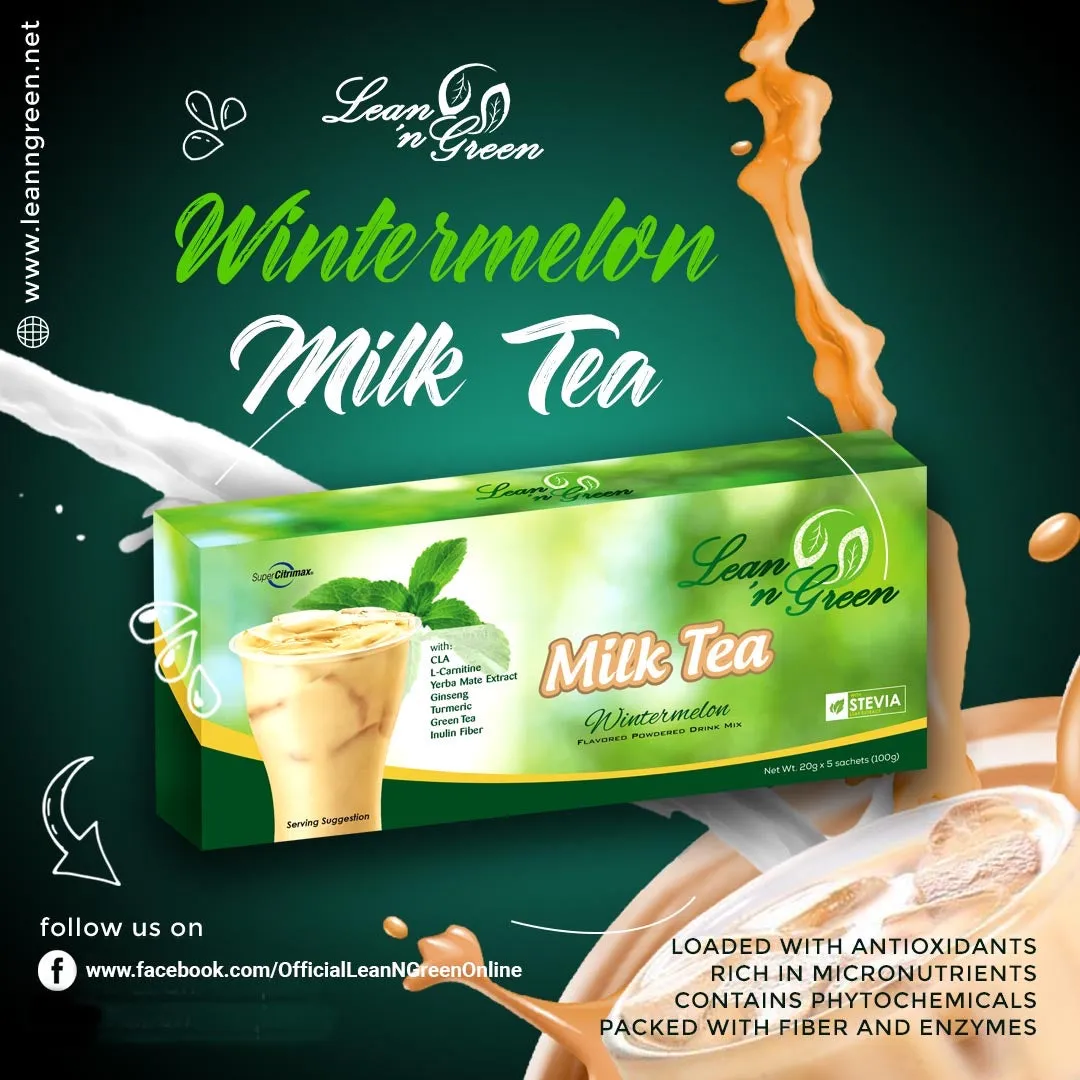 Lean N Green Milk Tea (5s / box)