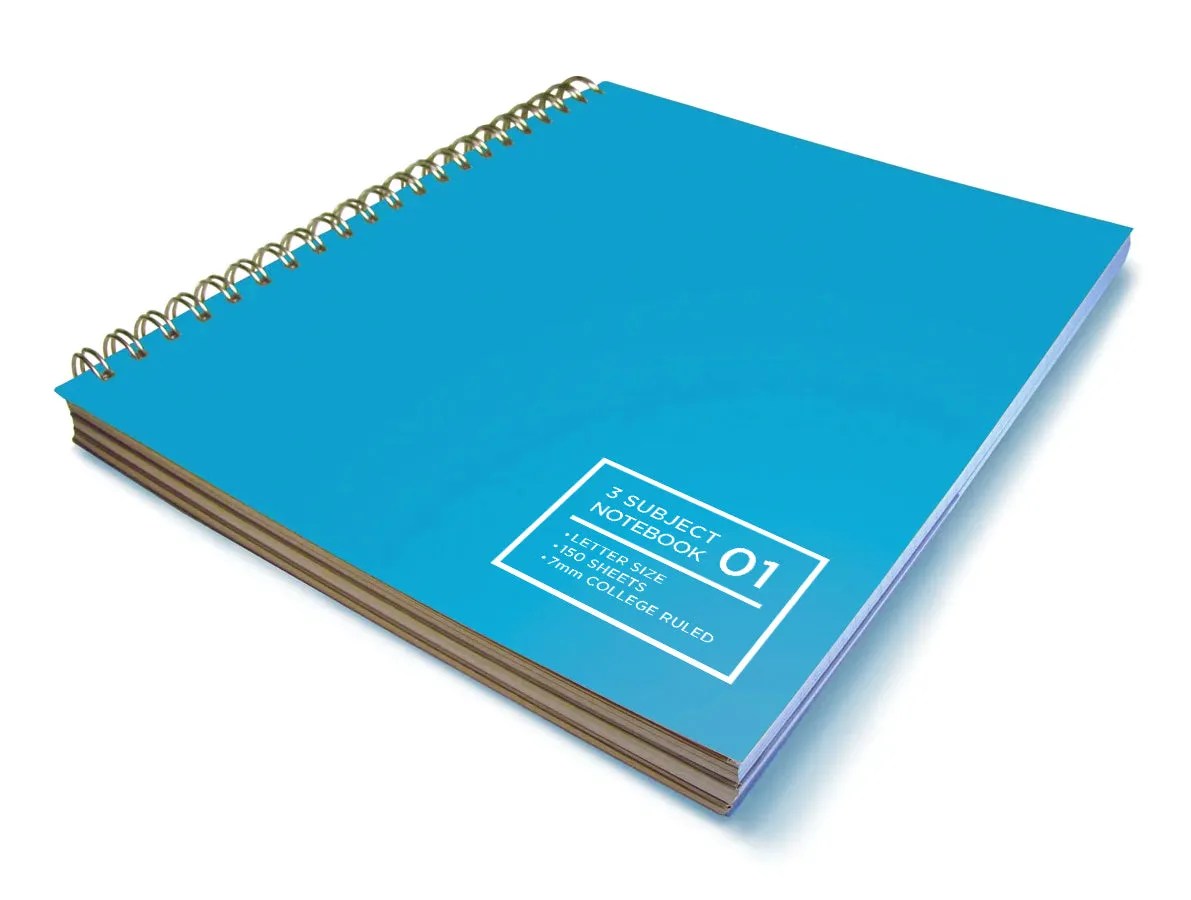 Letter 3-Subject Notebook, Volume #1