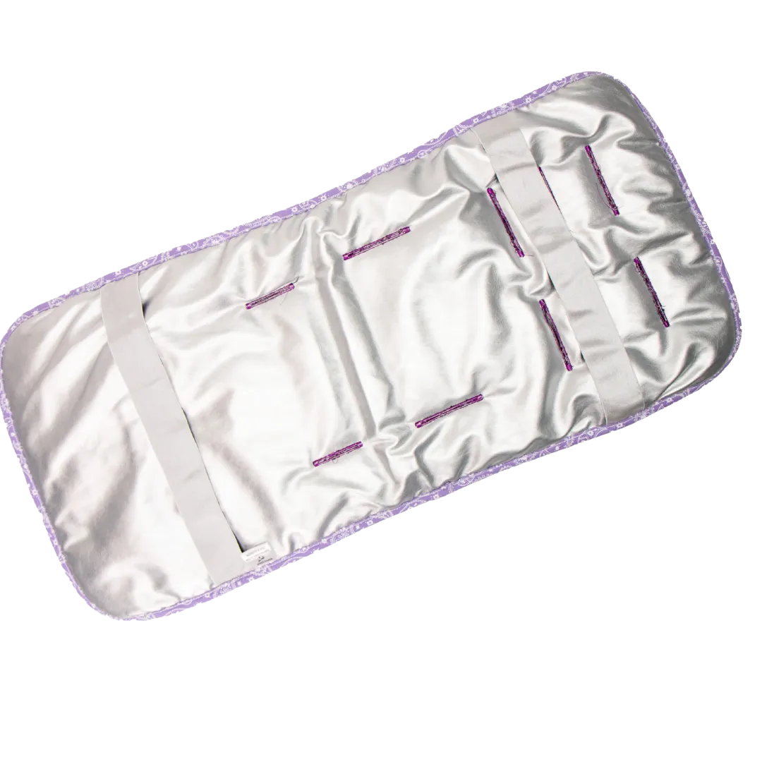 Lilac Paisley Stroller Mat