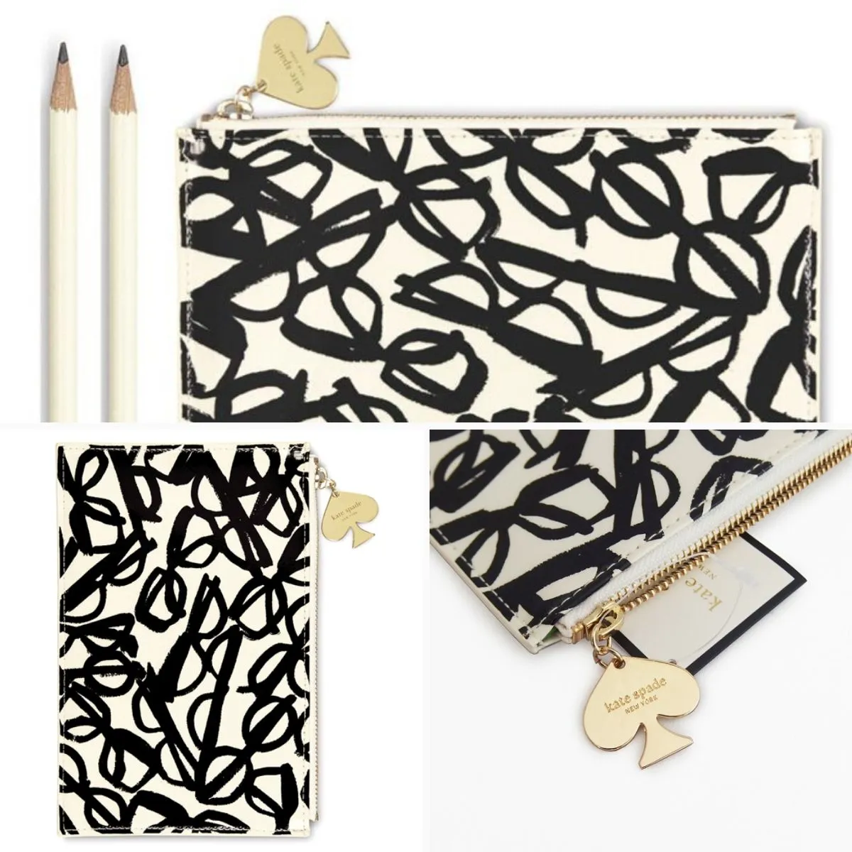 Literary Glasses Print Pouch