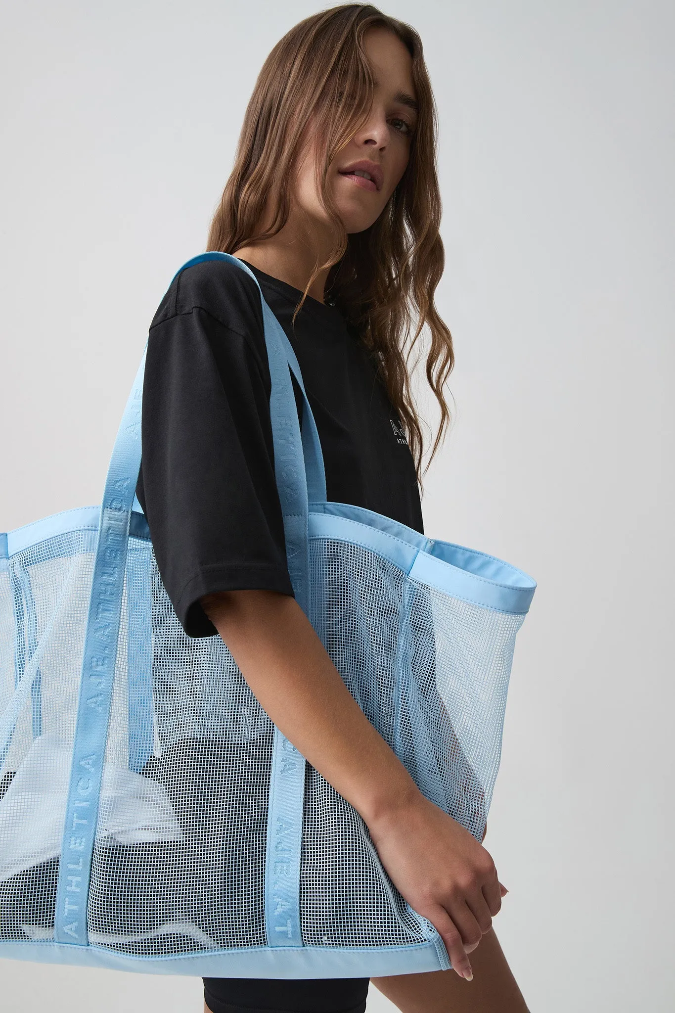 Logo Mesh Tote 988