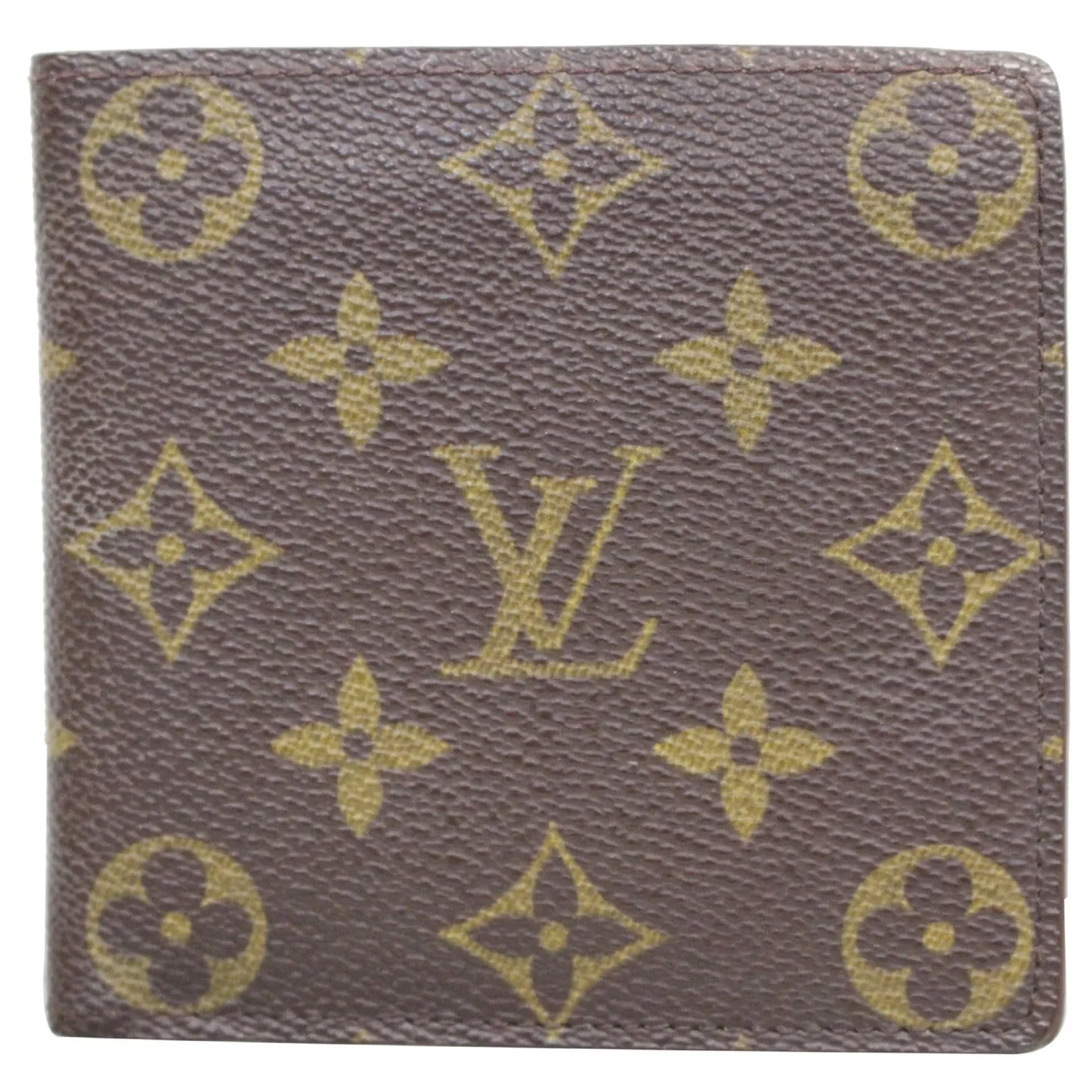 LOUIS VUITTON Marco Monogram Canvas Bifold Wallet Brown - 15% OFF