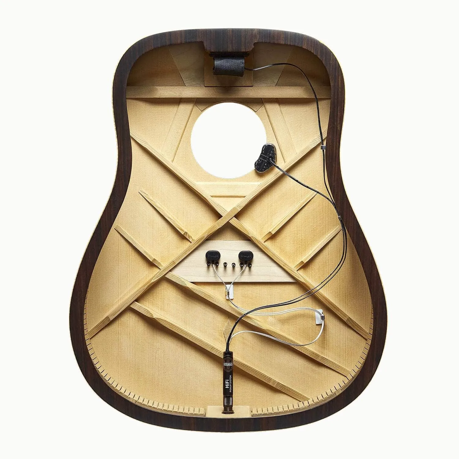 LR Baggs HiFi High-Fidelity Acoustic Guitar Bridge Plate Pickup System