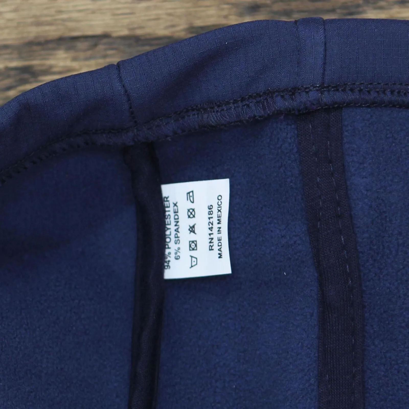 Lucchese Mens Fleece Lined Water Resistant Embroidered Logo Vest Navy Blue XL