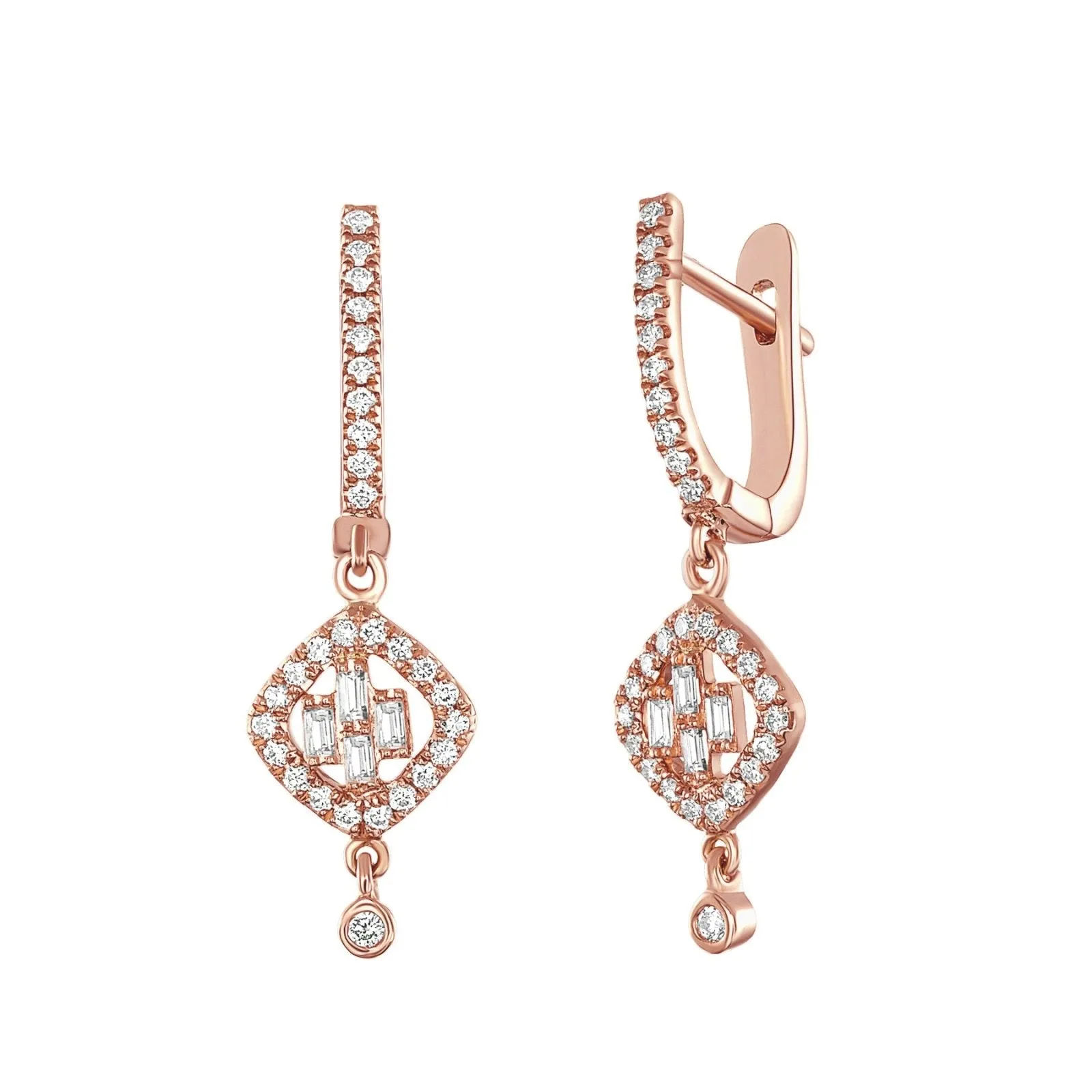 Lucky-in-Luv Diamond Earrings
