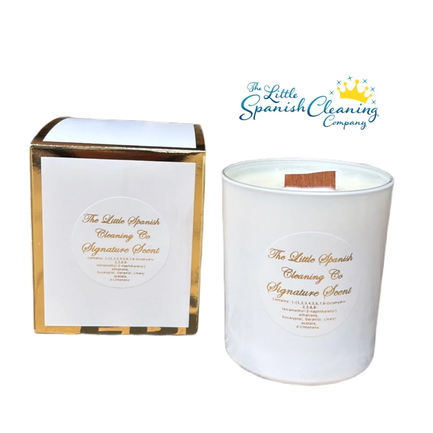 Luxury Large White Jar Candle In Our Exclusive Signature Scent