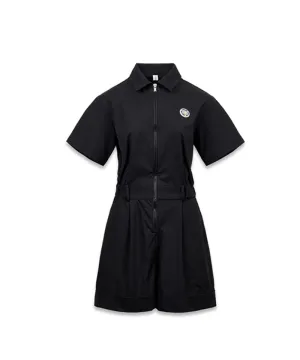 MACKY Golf: Safari Zip-Up Jumpsuit - Black