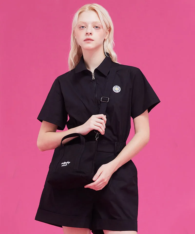 MACKY Golf: Safari Zip-Up Jumpsuit - Black