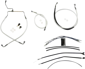 Magnum 387912 Sterling Chromite II Handlebar Installation Kit for 15-17in. Ape