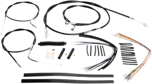 Magnum 489381 Black Vinyl XR Handlebar Installation Kit for 12-14in. Ape