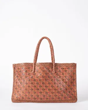 maori kete - burnished leather