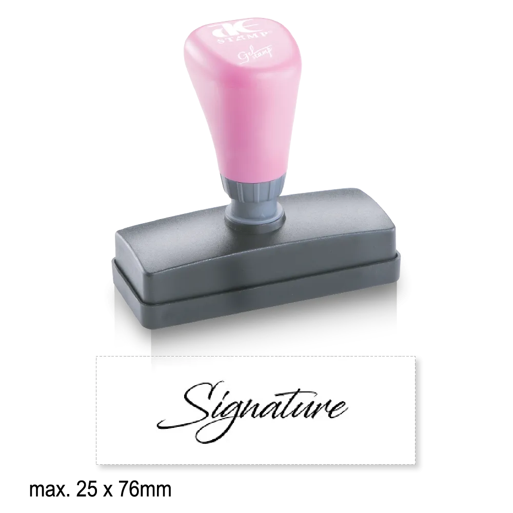 Medium Pre-Inked Signature Stamp