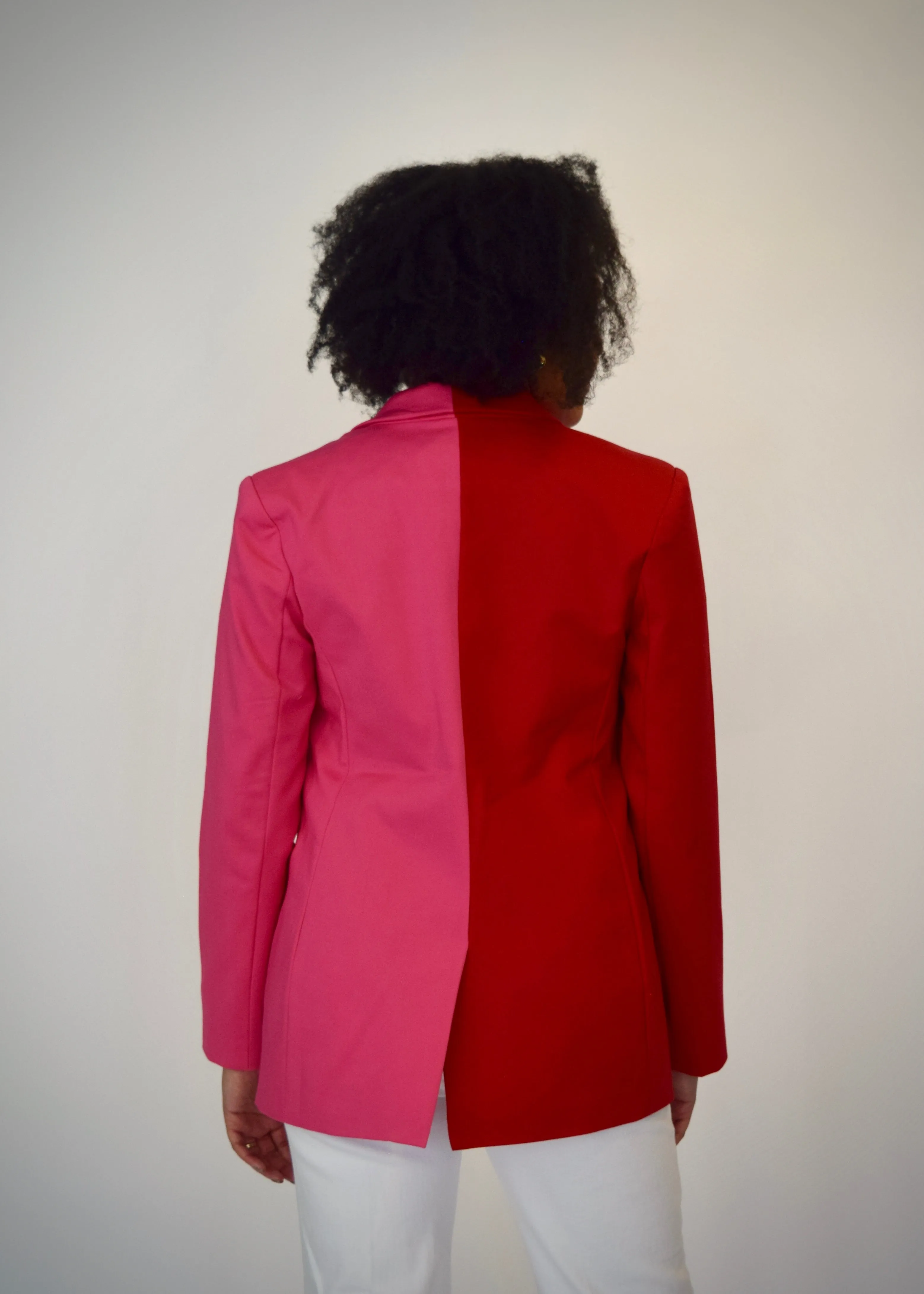 Mila Dual Tone Blazer