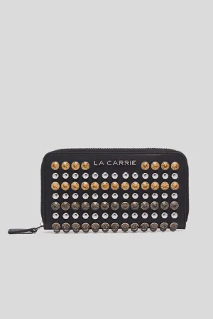 Mirror Big Wallet Synthetic - Black Combi Fumè