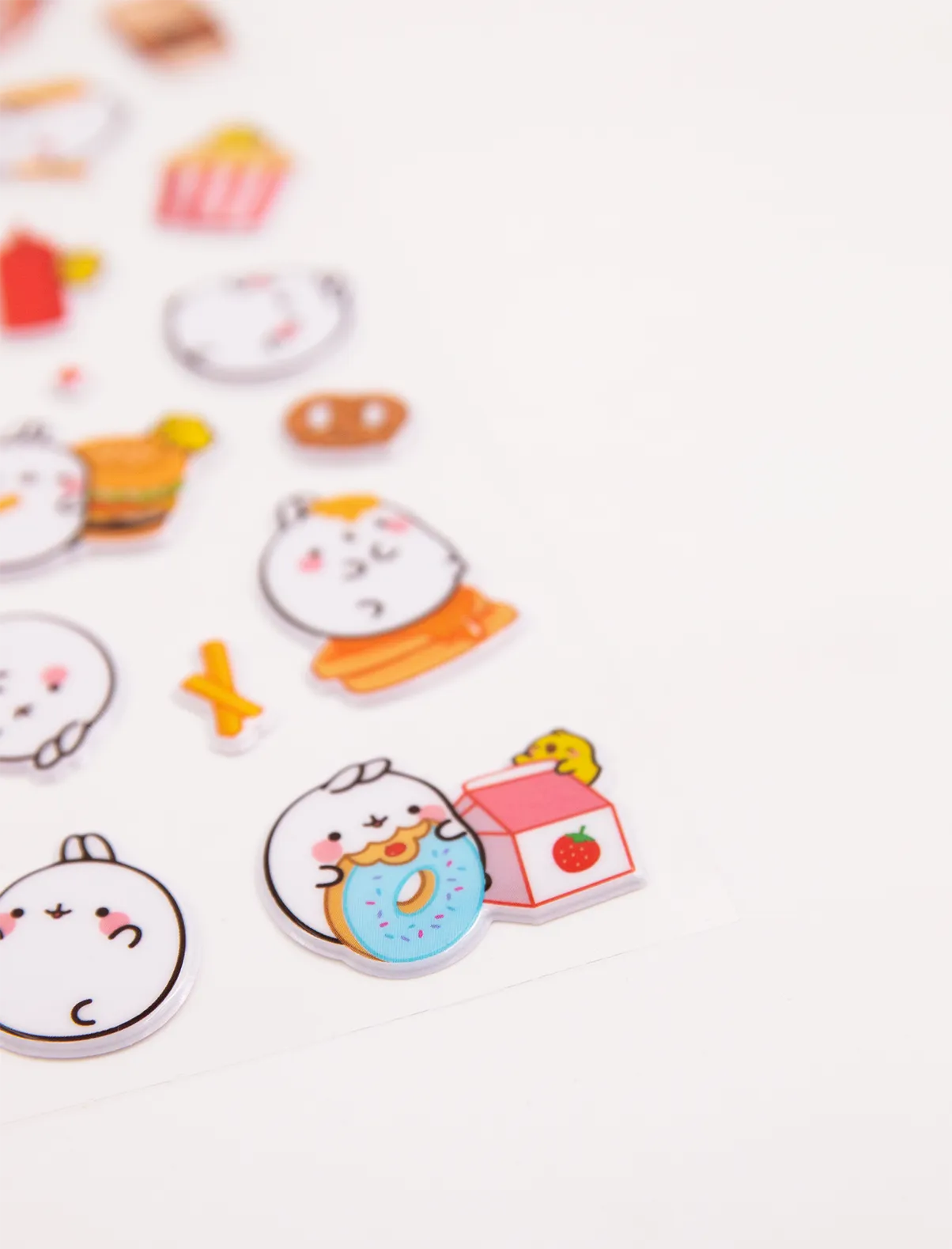 Molang 3D stickers board COMFORT FOOD