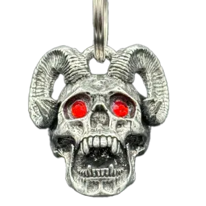 Monster Skull with Ruby Eyes Bell